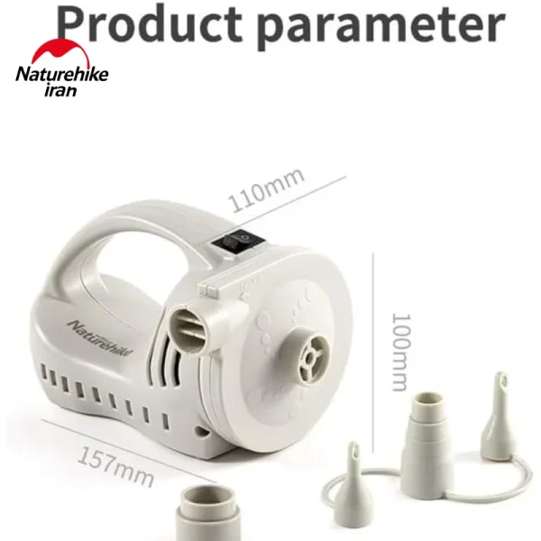 پمپ باد شارژی نیچرهایک مدل NH20ZM013