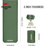 زیرانداز کیسه خواب الیاف و باد نیچرهایک مدل NATUREHIKE NH20DZ003 - Image 5