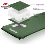 زیرانداز کیسه خواب الیاف و باد نیچرهایک مدل NATUREHIKE NH20DZ003 - Image 2