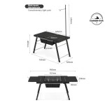 اجاق هیزمی میز دار نیچرهایک مدل CNK2350CF018 - تصویر 9