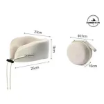 بالش الیاف دور گردنی نیچرهایک CNK2450WS019 - تصویر 3