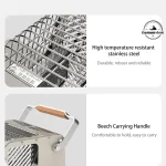 بخاری کمپینگ نیچرهایک مدل CNK2300CW018 - تصویر 7