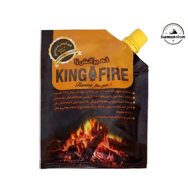 خمیر-آتش-زا-120-گرمی-شیردار-1.webp خمیر آتش زا 120 گرمی شیردار کینگ فایر - تصویر 1