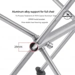 صندلی پشت بلند نیچرهایک مدل NATUREHIKE CNK2450JJ015 - تصویر 6