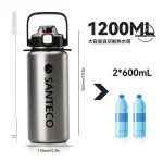فلاسک دوجداره 1/2 لیتر سانتکو Santeco ERIE - تصویر 5