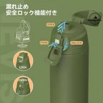 فلاسک دوجداره ۱۵۰۰ میلی‌لیتری سانتکو Nevis Sport کد HGD-1500-002 - تصویر 4
