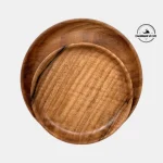 بشقاب چوبی گردو (دست‌ساز) (قسطی اسنپ پی)
