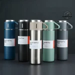 ست فلاسک و فنجان یونیک مدل Unique flask and cup set VACUUM (قسطی اسنپ پی)