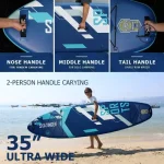 پدل بورد بادی اسکاتینجر اسپورت بلو SKATINGER sports blue (قسطی اسنپ پی) - تصویر 3